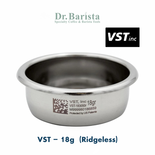 VST Precision Espresso Basket 18g (Ridgeless) سلة استخلاص الاسبريسو