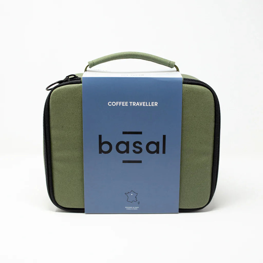Basal Filter Coffee Traveler Bag - Green حقيبة قهوة للسفر