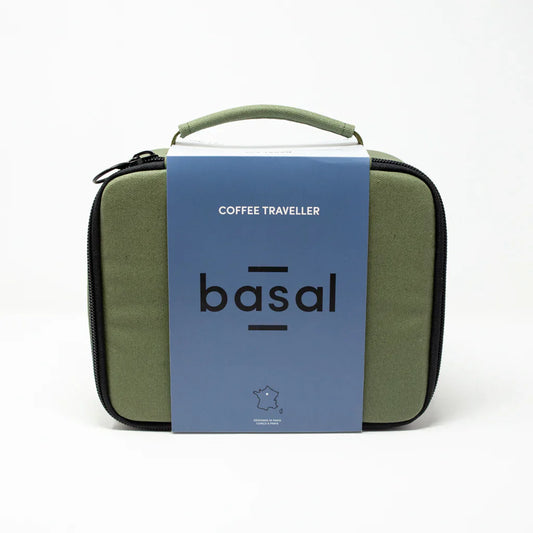 Basal Filter Coffee Traveler Bag - Green حقيبة قهوة للسفر