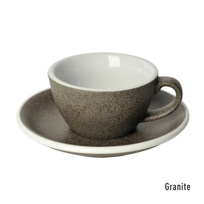 Loveramics Egg Flat White Cup & Saucer 150ml كوب وصحن