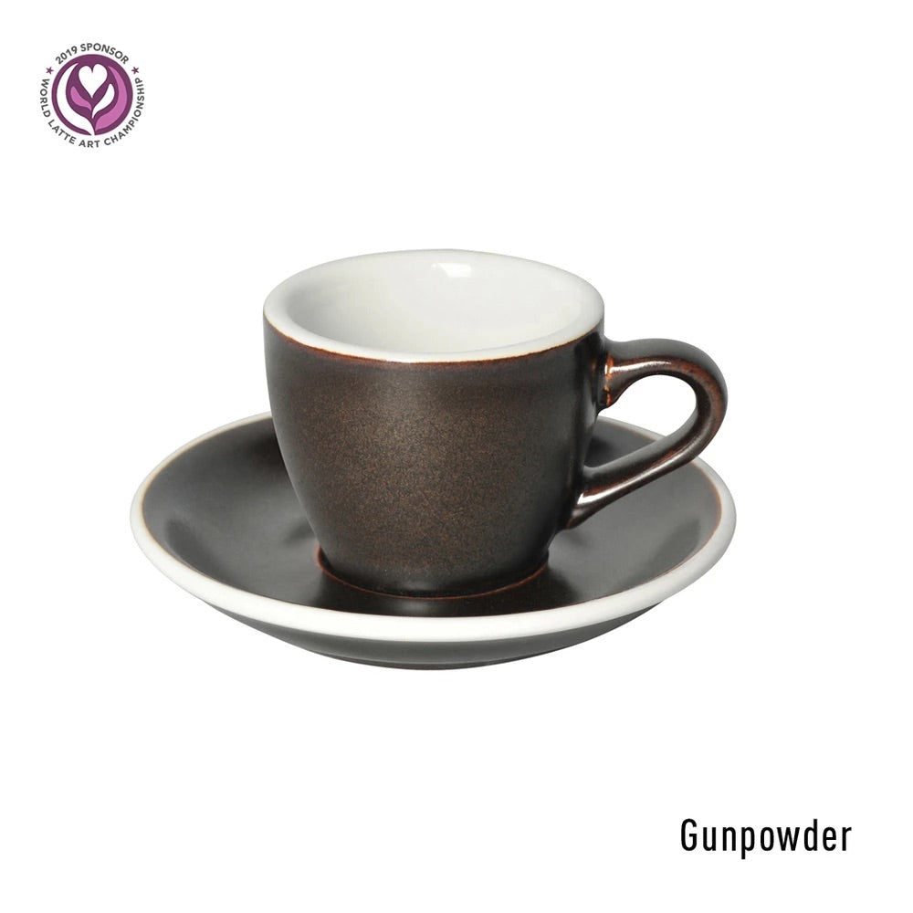 Loveramics Egg Espresso Cup & Saucer 80ml كوب وصحن
