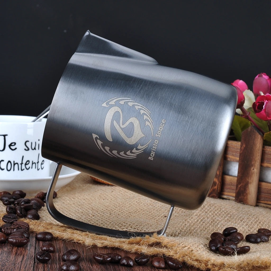 Barista Space Light Black Pitcher ابريق تبخير الحليب