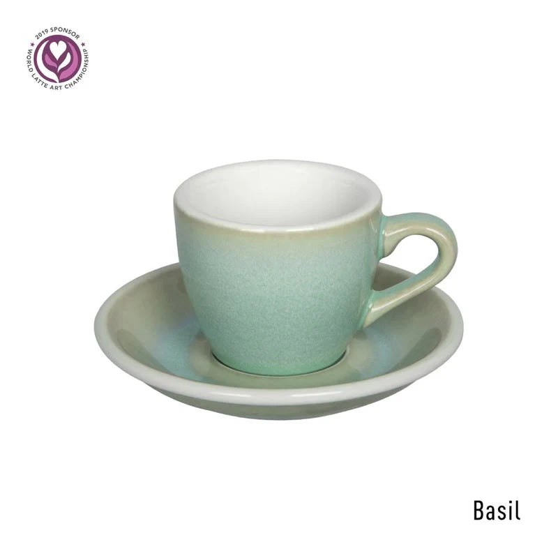 Loveramics Egg Espresso Cup & Saucer 80ml كوب وصحن