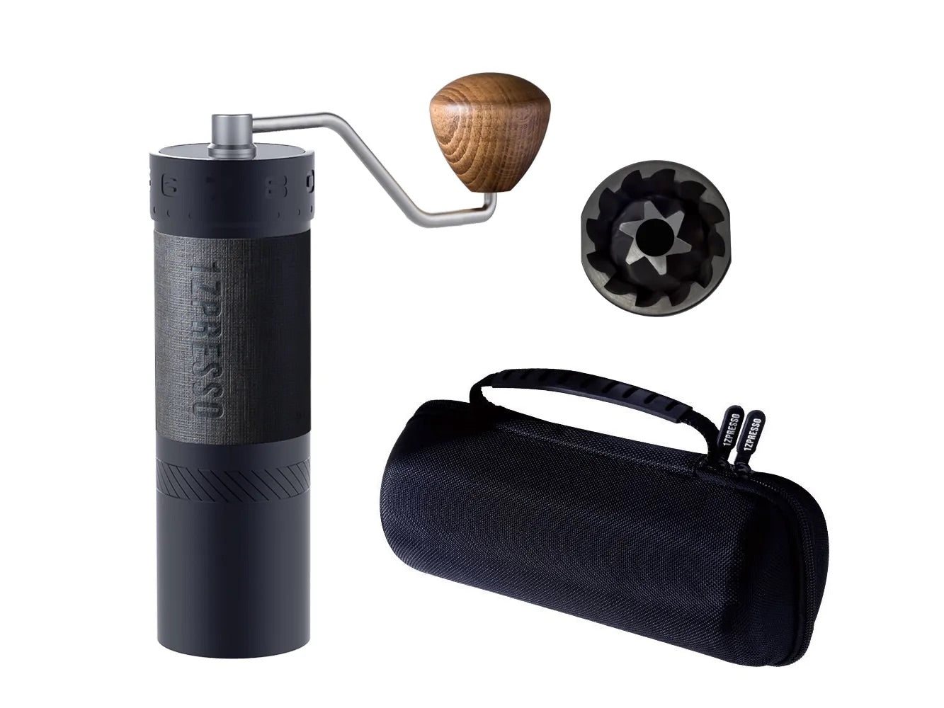 1Zpresso J-Max Manual Grinder - Iron Grey مطحنة يدوية