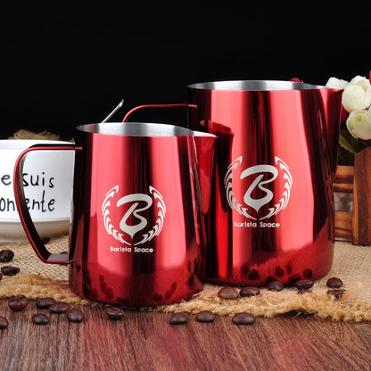 Barista Space Red Pitcher ابريق تبخير الحليب