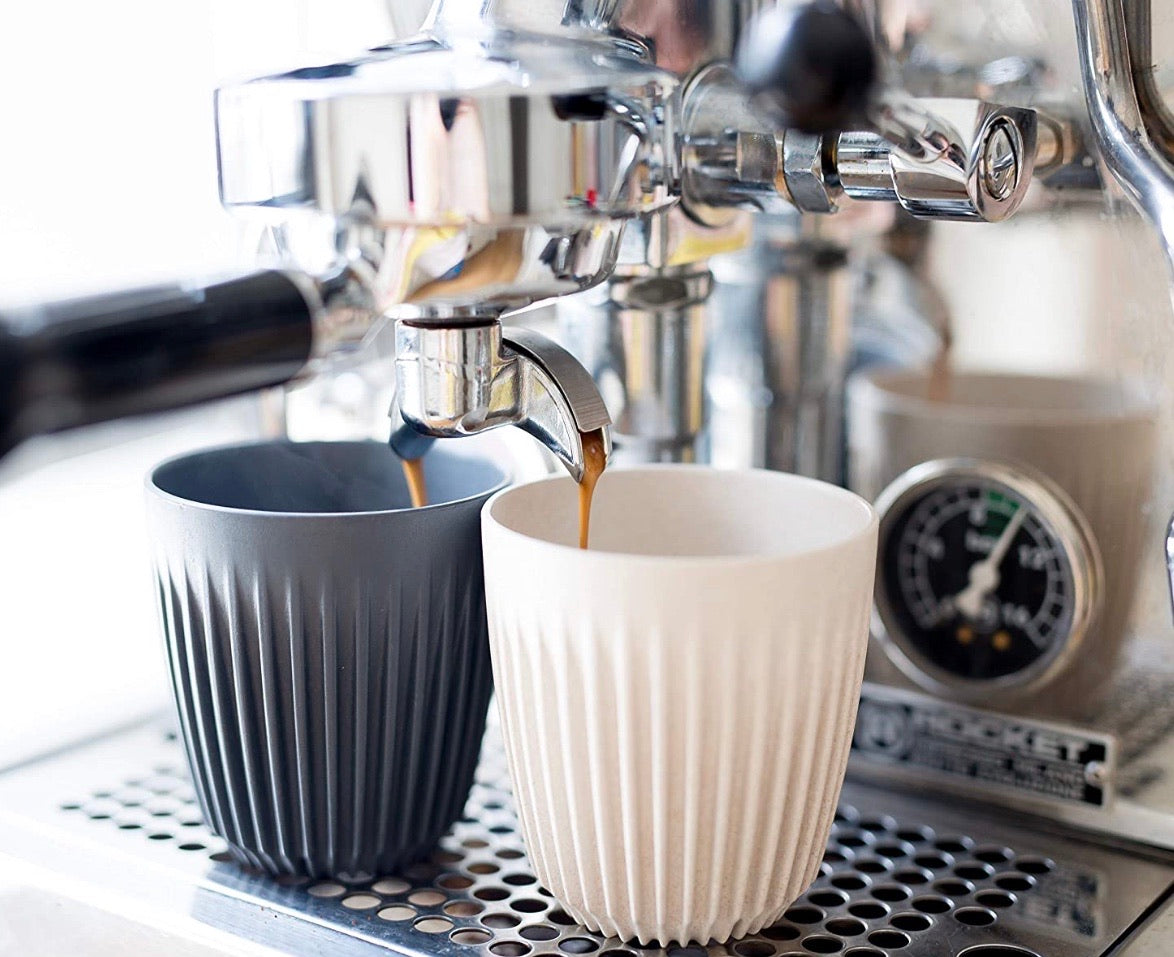 Huskee Cup & Lid 235ml - Black كوب وغطاء