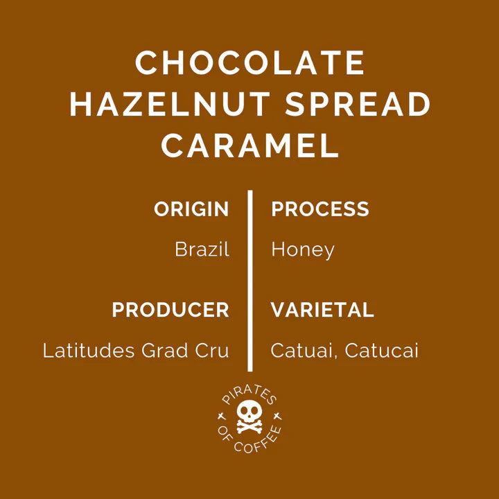 Pirates of Coffee Brazil NUTTY 250g - Espresso