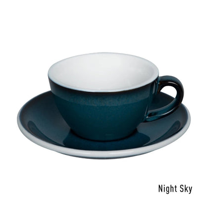 Loveramics Egg Flat White Cup & Saucer 150ml كوب وصحن