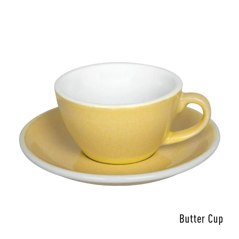 Loveramics Egg Flat White Cup & Saucer 150ml كوب وصحن