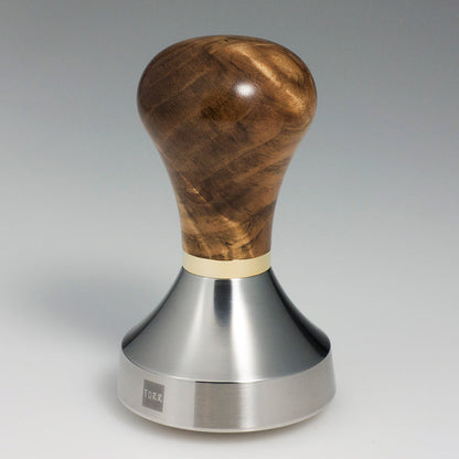 TORR TOYS GOLDFINGER Tamper 58.55mm Sharp Edge CONVEX with 5mm Gold Washer اداة كبس البن