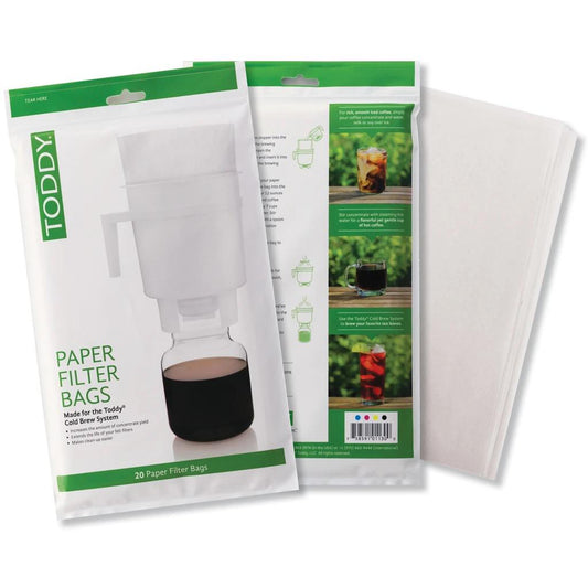 Toddy Paper Filter Bags for Home (20pc) فلتر ورقي