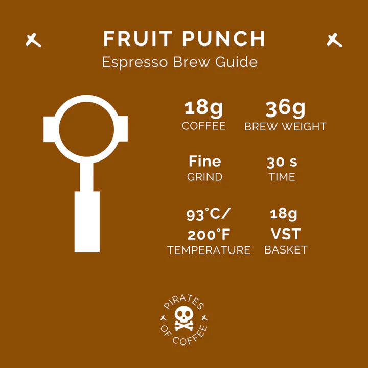 Pirates of Coffee Ethiopia  FRUIT PUNCH -250g