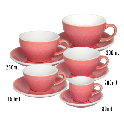 Loveramics Egg Café Latte Cup & Saucer 300ml كوب وصحن