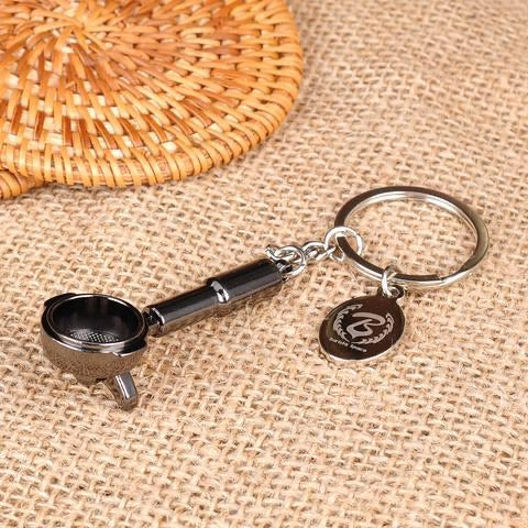 Barista Space Keychain Portafilter علاقة مفاتيح