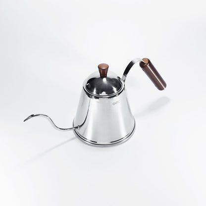 Cafec Tsubame Stainless Steel Kettle with Wooden Handle 1000ml غلاية