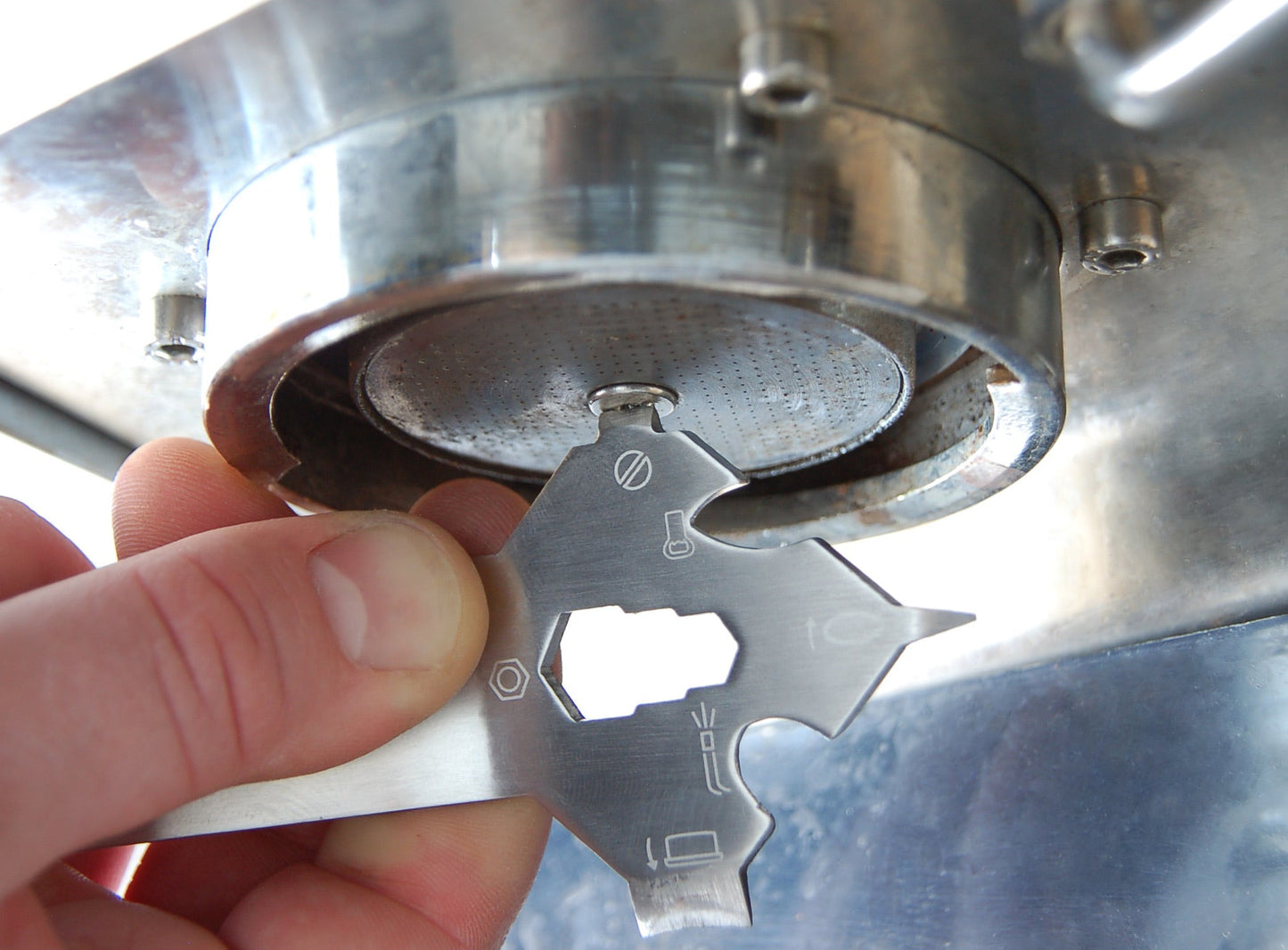 JoeFrex Espresso Multi Tool - Stainless Steel اداة متعددة الاستعمالات لمكينة  الاسبريسو