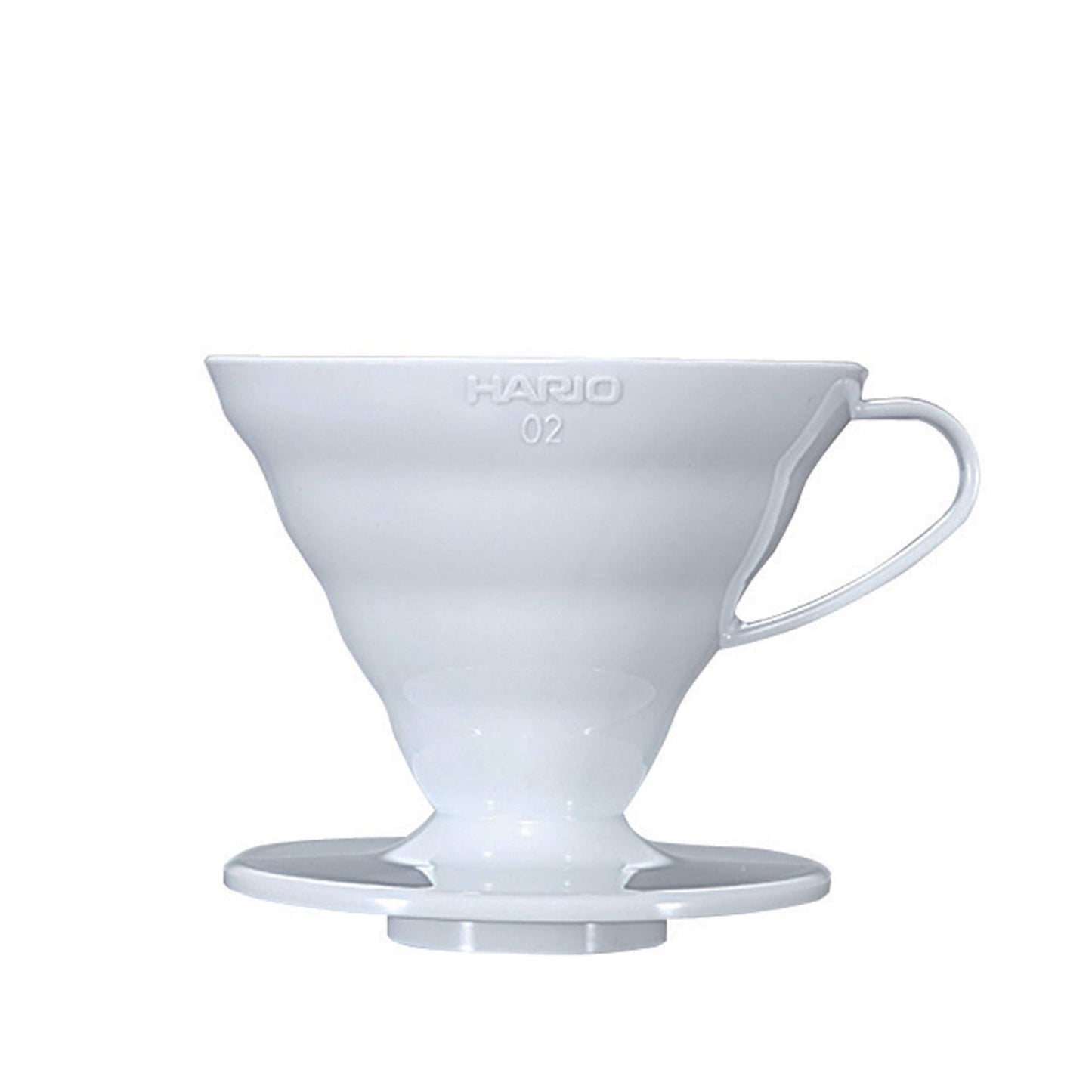 Hario V60 Plastic Dripper 02 White قمع تقطير بلاستيك