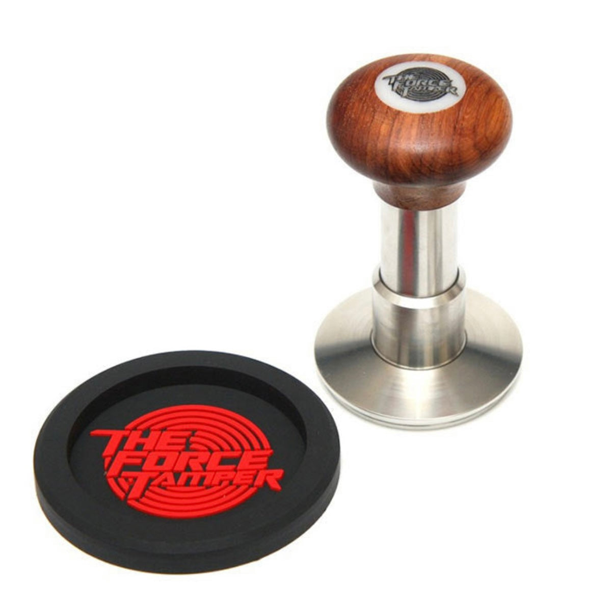 The Force Tamper 58.5mm - Wood أداة كبس البن