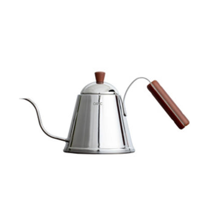 Cafec Tsubame Stainless Steel Kettle with Wooden Handle 1000ml غلاية