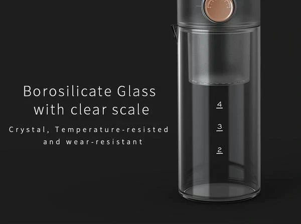 TimeMore Ice Dripper Set - Transparent Black مجموعة تحضير القهوة
