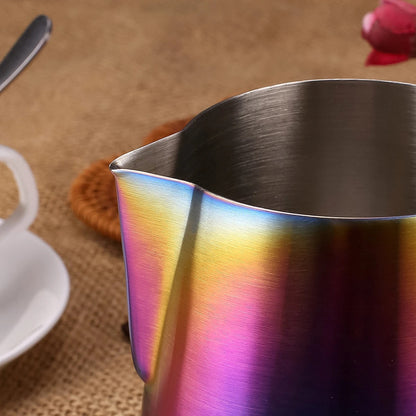 Barista Space Sandy Rainbow Pitcher ابريق تبخير الحليب