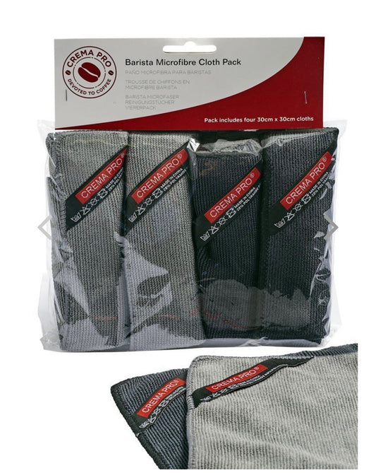 Crema Pro Microfibre Cloth Pack - 4pcs منشفة