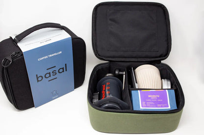 Basal Filter Coffee Traveler Bag - Green حقيبة قهوة للسفر