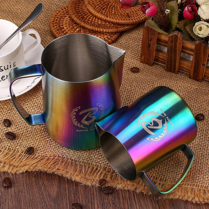 Barista Space Sandy Rainbow Pitcher ابريق تبخير الحليب