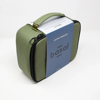 Basal Filter Coffee Traveler Bag - Green حقيبة قهوة للسفر
