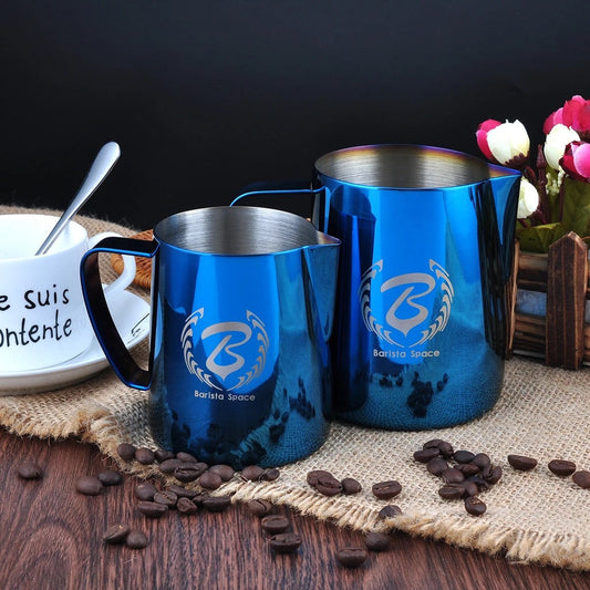 Barista Space Blue Pitcher ابريق تبخير الحليب