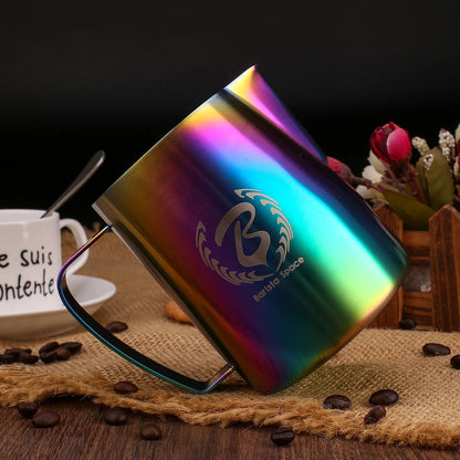 Barista Space Sandy Rainbow Pitcher ابريق تبخير الحليب