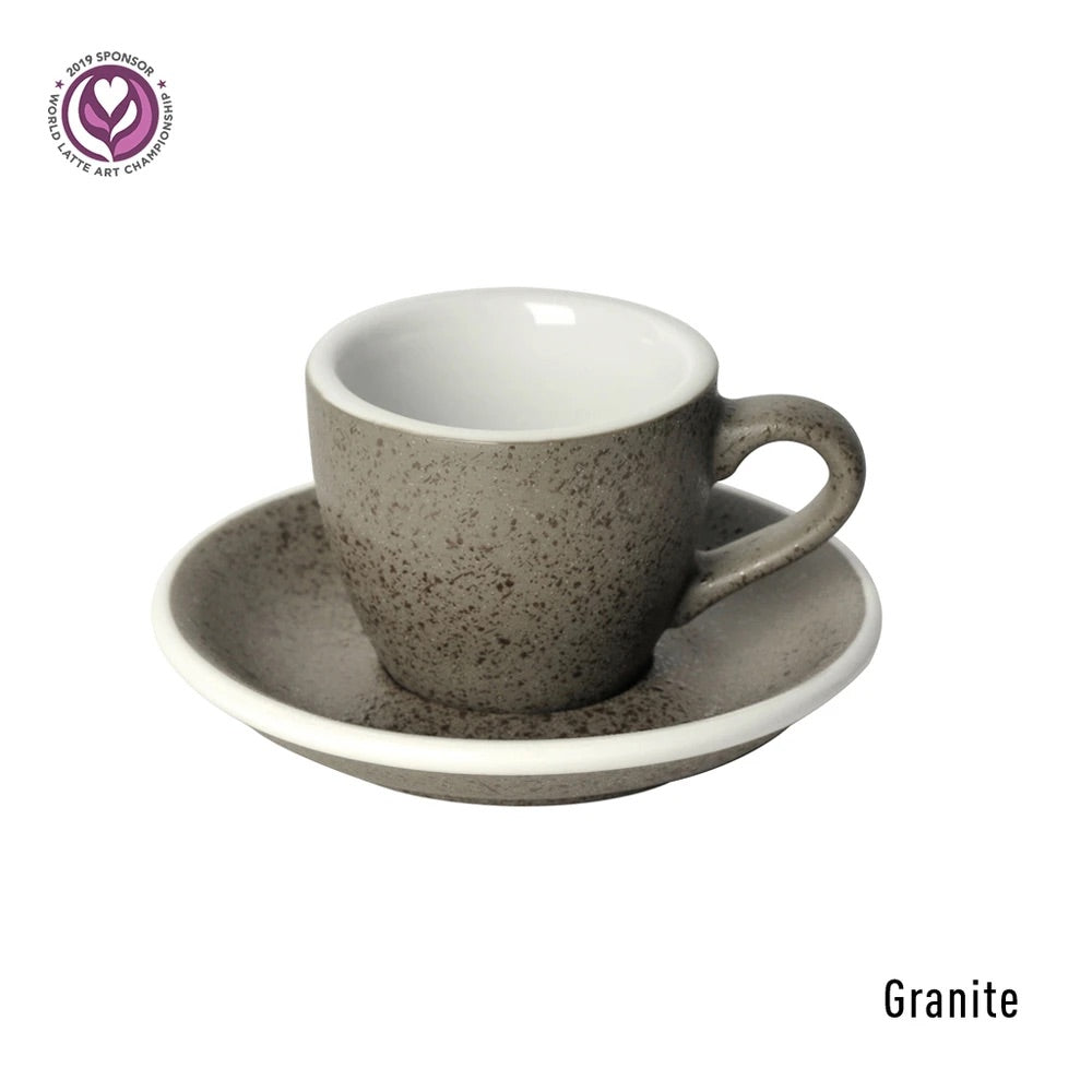 Loveramics Egg Espresso Cup & Saucer 80ml كوب وصحن