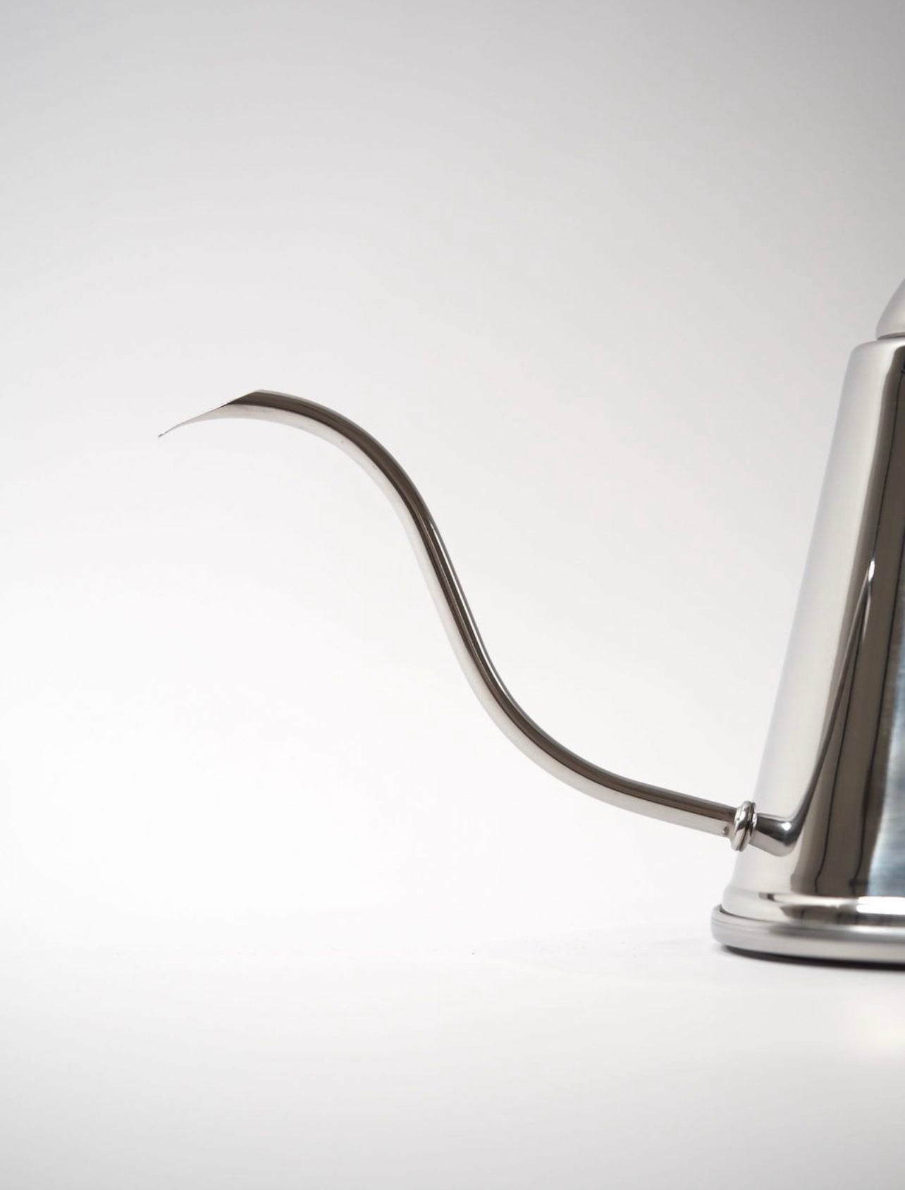 Cafec Tsubame Stainless Steel Kettle with Wooden Handle 1000ml غلاية