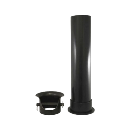 Crema Pro Floor Standing Knock-out Tube Black وعاء تفريغ البن