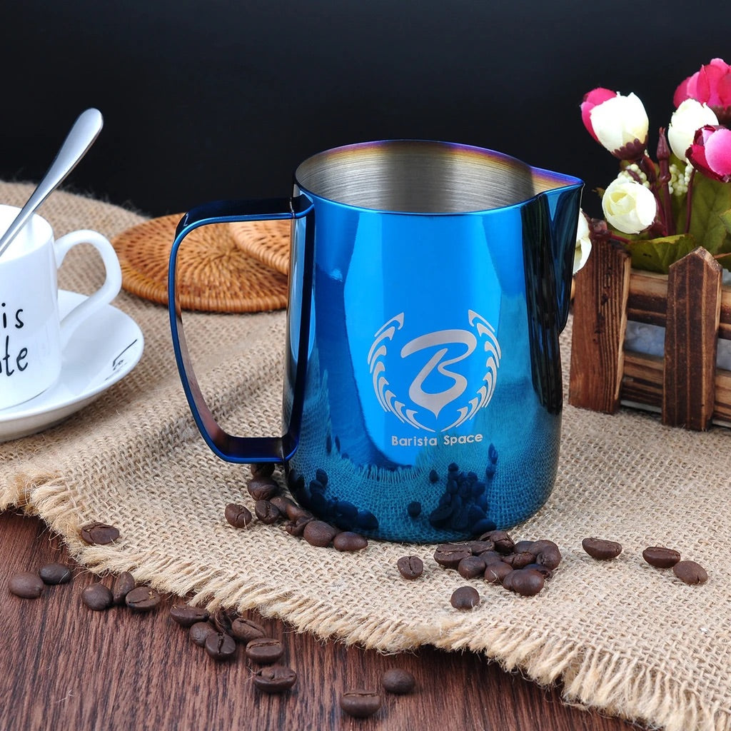 Barista Space Blue Pitcher ابريق تبخير الحليب