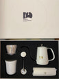 TimeMore 10th Anniversary Pour-over Set - White مجموعة تحضير القهوة المقطرة