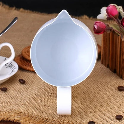 Barista Space Teflon White Pitcher ابريق تبخير الحليب