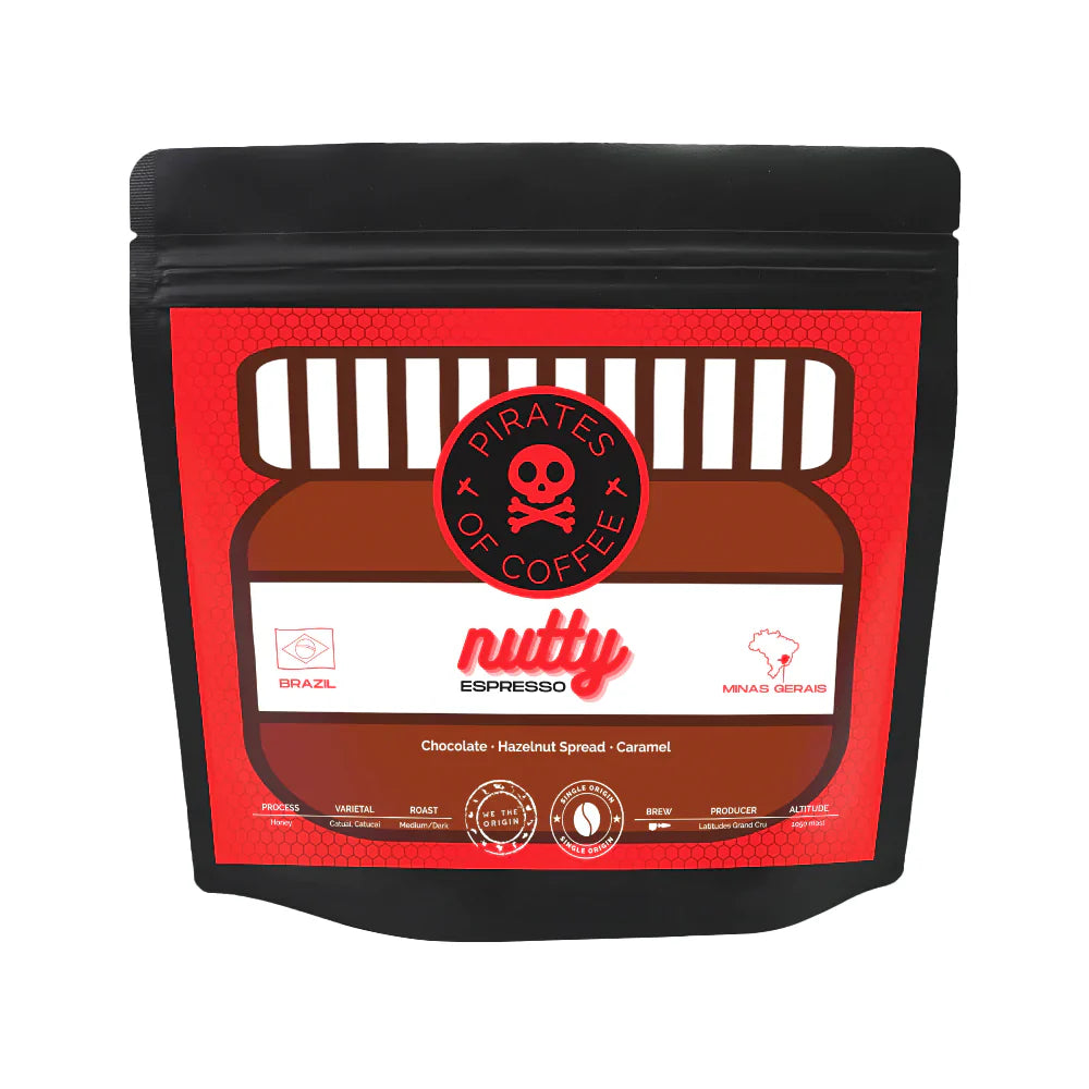 Pirates of Coffee Brazil NUTTY 250g - Espresso