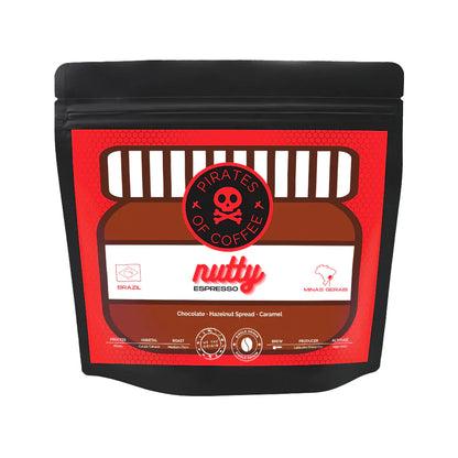 Pirates of Coffee Brazil NUTTY 250g - Espresso