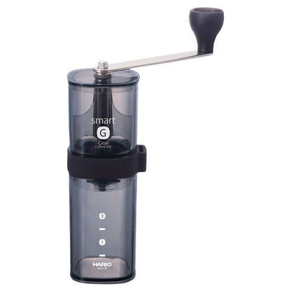 Hario Mill Smart G Grinder Transparent Black مطحنة يدوية