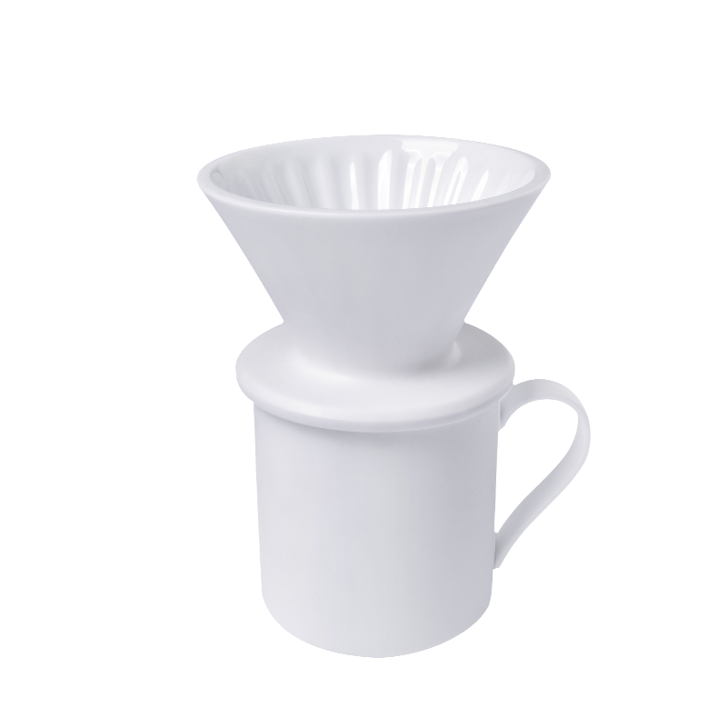 TimeMore Crystal Eye Ceramic Dripper 01 قمع تقطير