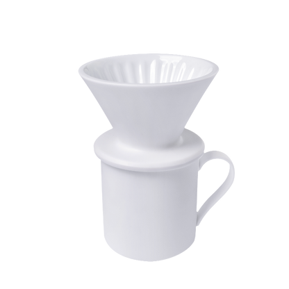 TimeMore Crystal Eye Ceramic Dripper 01 قمع تقطير