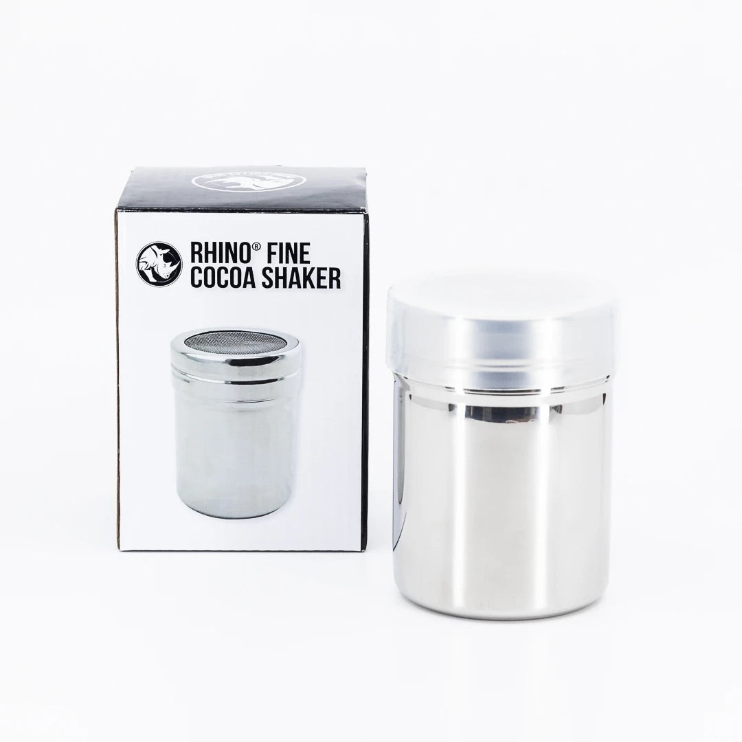 Rhino Stainless Steel Cocoa Shaker اداة رش بودرة الككاو