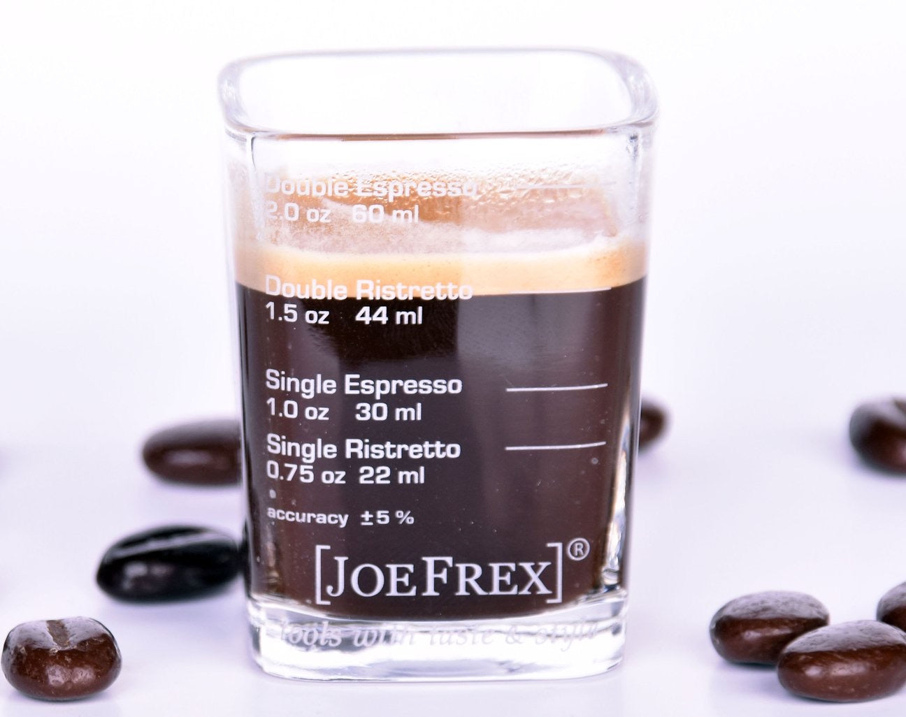 JoeFrex Espresso Shot Glass كأس زجاجي
