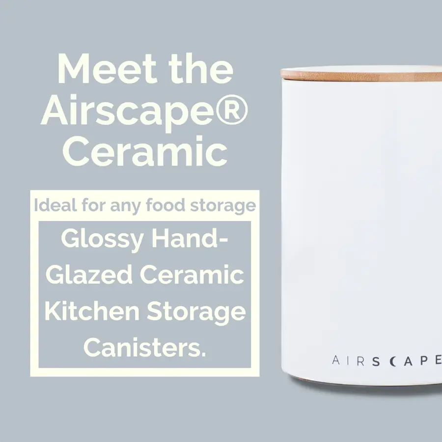 Airscape Ceramic Coffee Canister 250g علبة