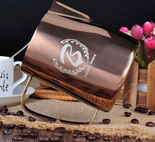 Barista Space Rose Gold Pitcher ابريق تبخير الحليب