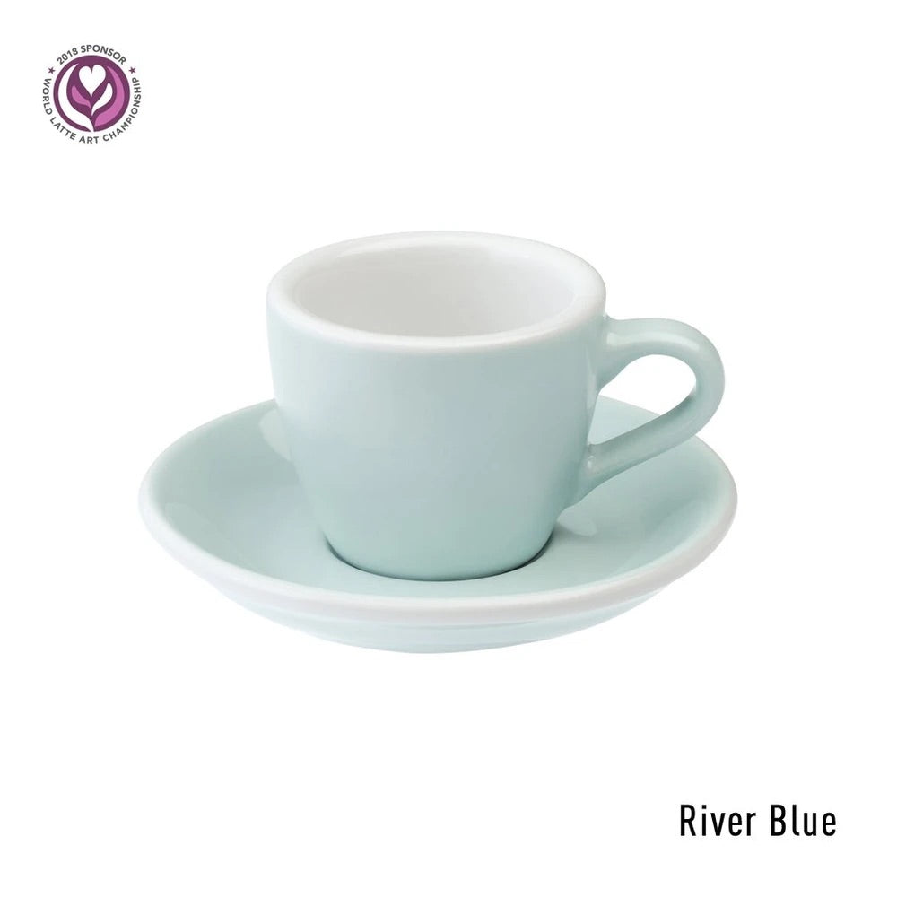 Loveramics Egg Espresso Cup & Saucer 80ml كوب وصحن