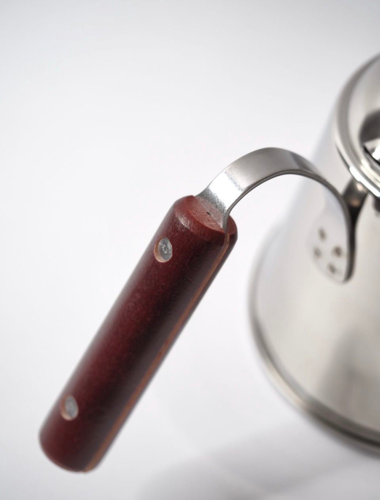 Cafec Tsubame Stainless Steel Kettle with Wooden Handle 1000ml غلاية