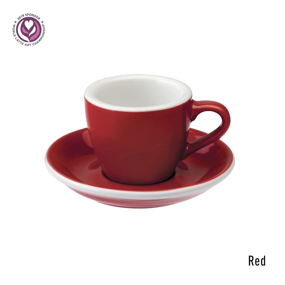 Loveramics Egg Espresso Cup & Saucer 80ml كوب وصحن