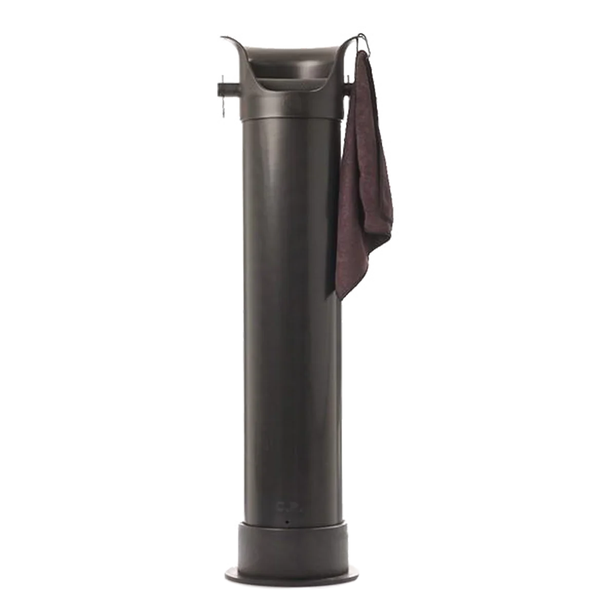 Crema Pro Floor Standing Knock-out Tube Black وعاء تفريغ البن